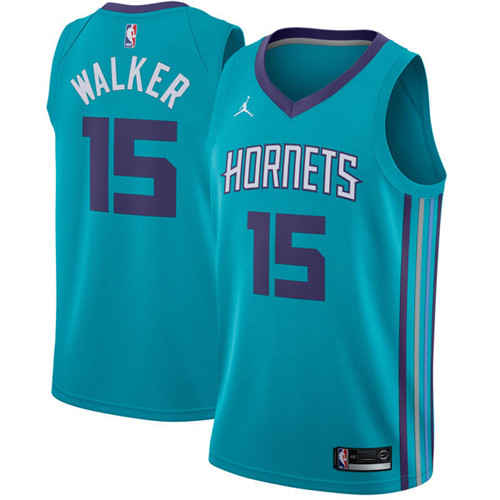 Pas cher Maillot du Kemba Walker, Charlotte Hornets - Icon