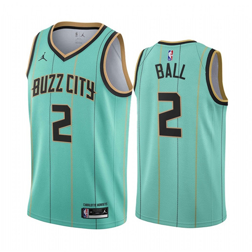 Nouveaux Maillot du Lamelo Ball, Charlotte Hornets 2020/21 - City Edition