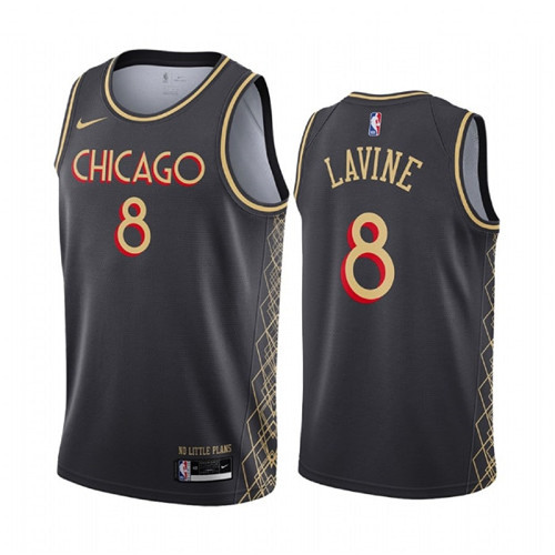 Nouveaux Maillot du Zach LaVine, Chicago Bulls 2020/21 - City Edition