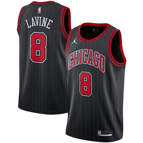 Nouveaux Maillot du Zach LaVine, Chicago Bulls 2020/21 - Statement