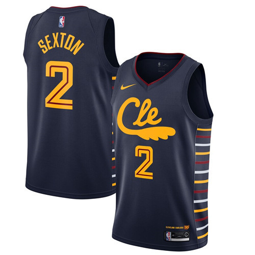 Nouveaux Maillot du Collin Sexton, Cleveland Cavaliers 2019/20 - City Edition