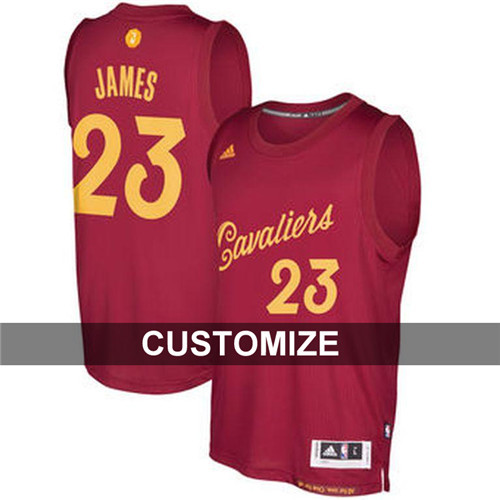 Nouveaux Maillot du Custom, Cleveland Cavaliers - Christmas '17