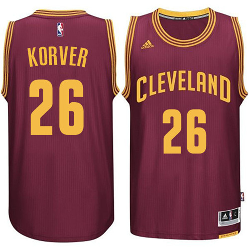 Nouveaux Maillot du Kyle Korver, Cleveland Cavaliers - Wine