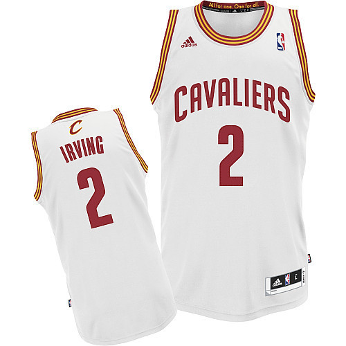 Nouveaux Maillot du Kyrie Irving, Cleveland Cavaliers [Blanc]