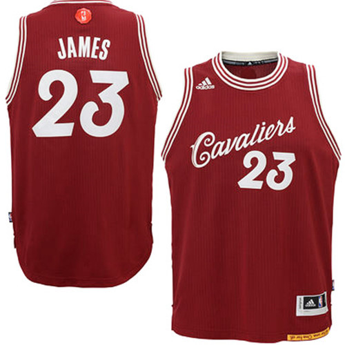 Nouveaux Maillot du LeBron James, Cleveland Cavaliers 2015 - Christmas Day