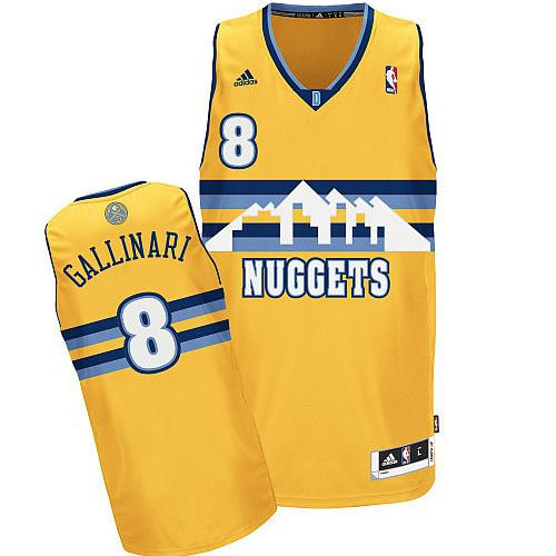 Nouveaux Maillot du Danilo Gallinari, Denver Nuggets [Amarilla]