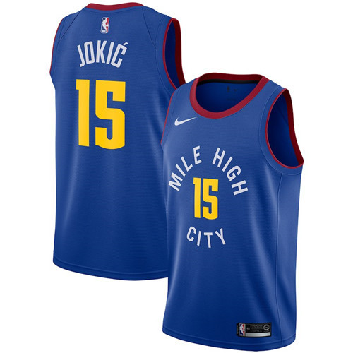 Nouveaux Maillot du Nikola Jokic, Denver Nuggets 2018/19 - Statement