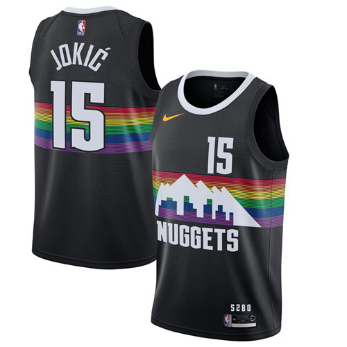 Nouveaux Maillot du Nikola Jokic, Denver Nuggets 2019/20 - City Edition