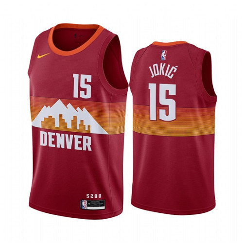 Nouveaux Maillot du Nikola Jokic, Denver Nuggets 2020/21 - City Edition