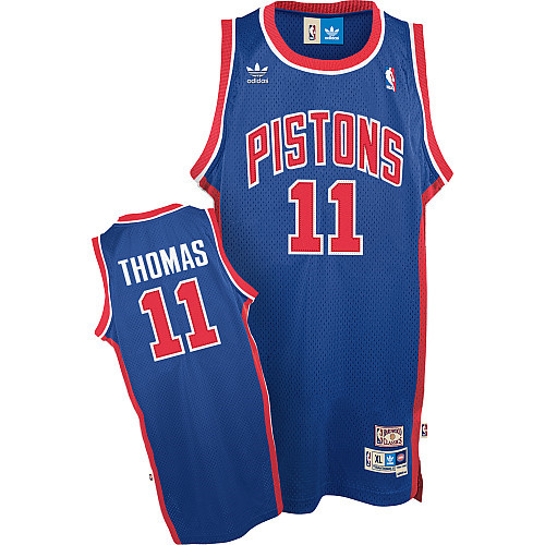 Achat Maillot du Isiah Thomas, Detroit Pistons [Bleu]