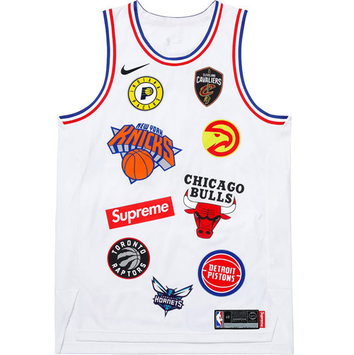 Achat Maillot du Maillot Supreme x Nike x NBA