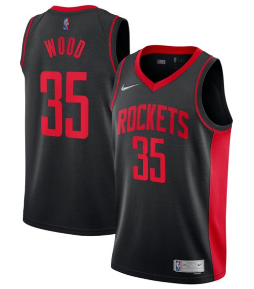 Achetés Maillot du Christian Wood, Houston Rockets 2020/21 - Earned Edition