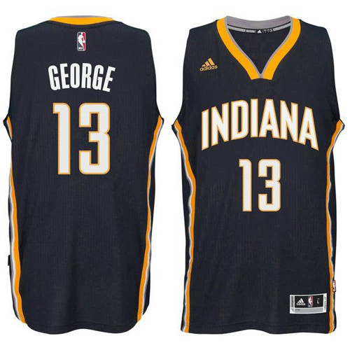 Achetés Maillot du Paul George, Indiana Pacers [Bleu Marine]