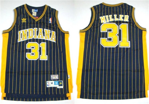 Achetés Maillot du Reggie Miller, Indiana Pacers [Bleu]