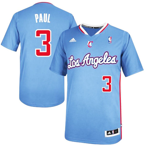 Achetés Maillot du Chris Paul, Los Angeles Clippers [Bleu claro]