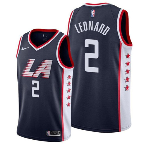 Achetés Maillot du Kawhi Leonard, Los Angeles Clippers 2018/19 - City Edition