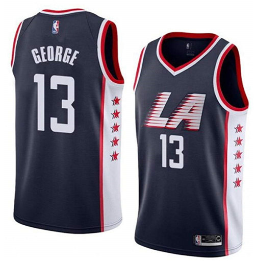 Achetés Maillot du Paul George, Los Angeles Clippers 2018/19 - City Edition