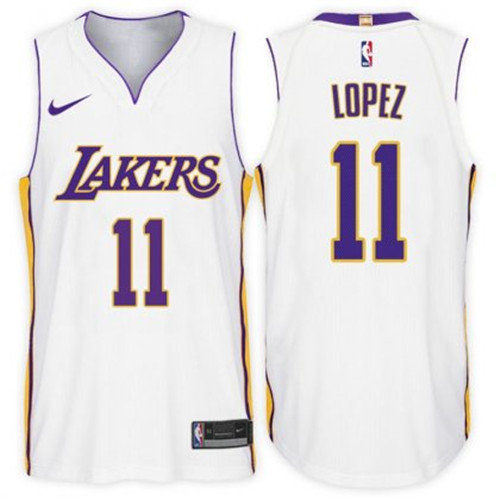 Achetés Maillot du Brook Lopez, Los Angeles Lakers - Association