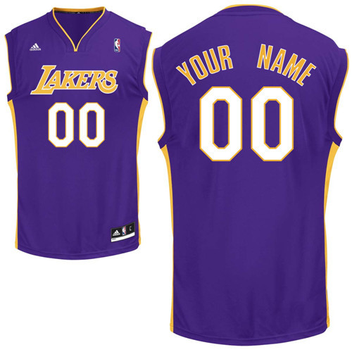 Flocage Maillot du Custom, Los Angeles Lakers [Violet]