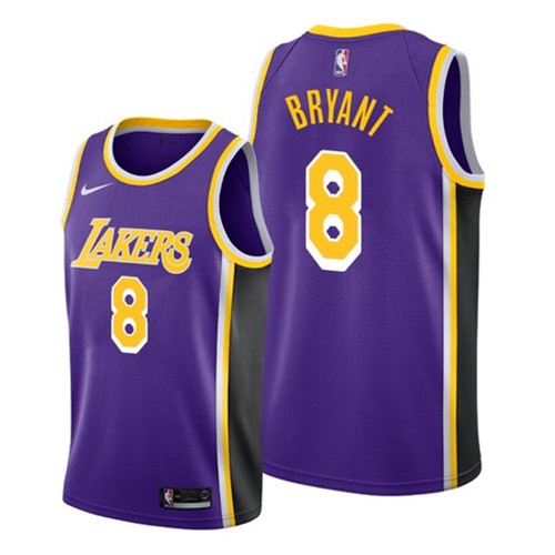 Flocage Maillot du Kobe Bryant, Los Angeles Lakers #8 Violet