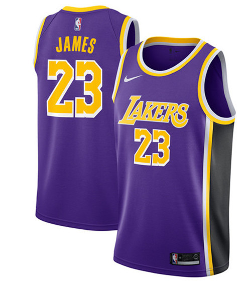 Flocage Maillot du LeBron James, Los Angeles Lakers 2018/19 - Statement