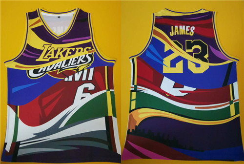 Flocage Maillot du LeBron James, 'Mashup' 2020 Jersey