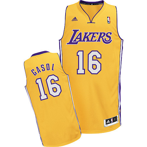 Flocage Maillot du Pau Gasol, Los Angeles Lakers [Dorada]