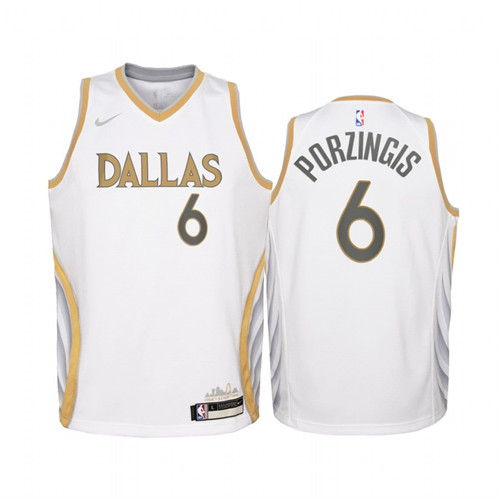 Flocage Maillot du Kristaps Porzingis, Mavericks Dallas 2020/21 - City Edition