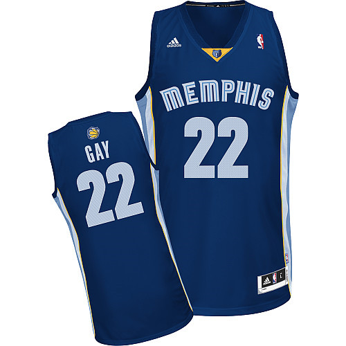 Flocage Maillot du Rudy Gay, Memphis Grizzlies [Bleu]