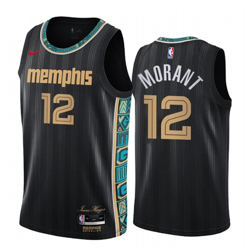 Flocage Maillot du Ja Morant, Memphis Grizzlies 2020/21 - City Edition