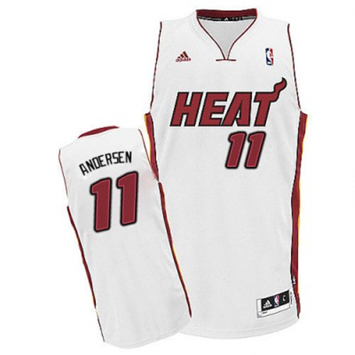 Flocage Maillot du Chris Andersen, Miami Heat [Blanc]