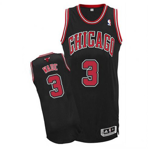 Flocage Maillot du Dwyane Wade, Chicago Bulls [Negra]