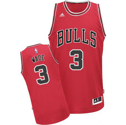 Flocage Maillot du Dwyane Wade, Chicago Bulls [Roja]