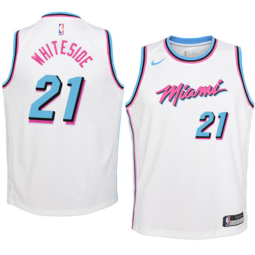 Flocage Maillot du Hassan Blancside, Miami Heat - City Edition