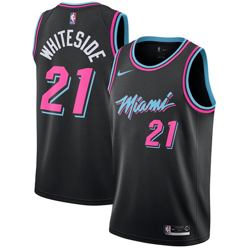 Flocage Maillot du Hassan Blancside, Miami Heat 2018/19 - City Edition