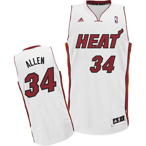 Flocage Maillot du Ray Allen, Miami Heat [Blanc]