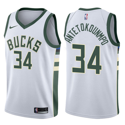 Vente Maillot du Giannis Antetokounmpo, Milwaukee Bucks - Association