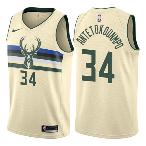 Vente Maillot du Giannis Antetokounmpo, Milwaukee Bucks - City Edition