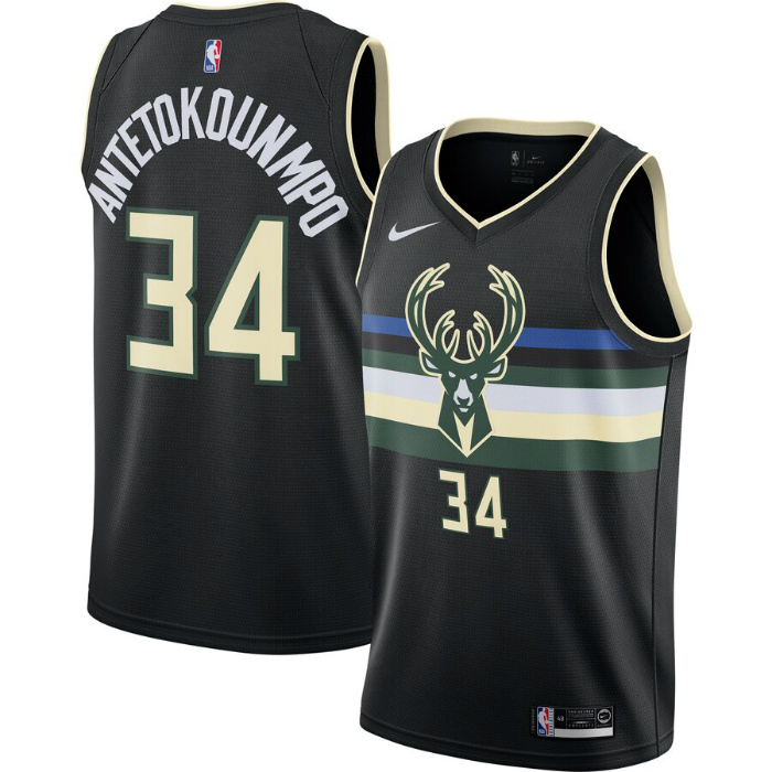 Vente Maillot du Giannis Antetokounmpo, Milwaukee Bucks 2019/20 - Statement