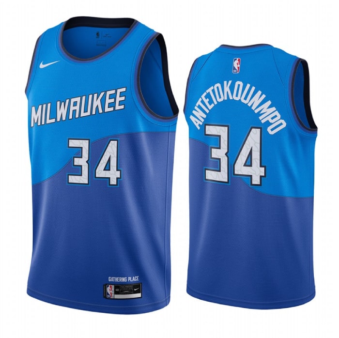 Vente Maillot du Giannis Antetokounmpo, Milwaukee Bucks 2020/21 - City Edition