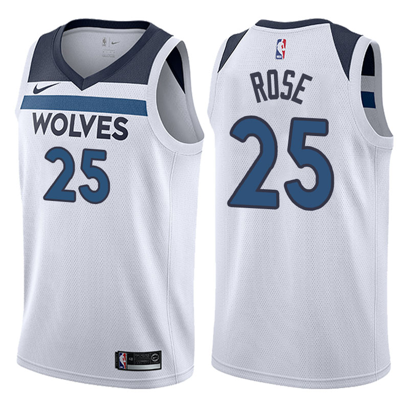 Vente Maillot du Derrick Rose, Minnesota Timberwolves - Association