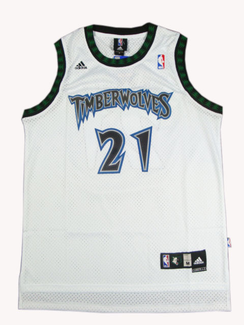 Vente Maillot du Kevin Garnett, Minnesota Timberwolves [Blanc]