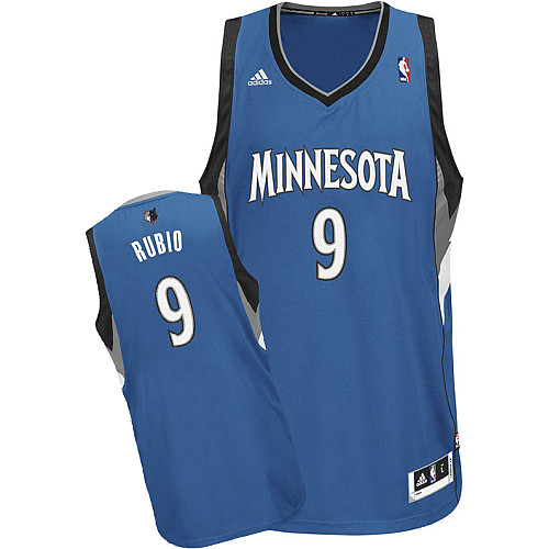 Vente Maillot du Ricky Rubio Minnesota Timberwolves [Bleu]