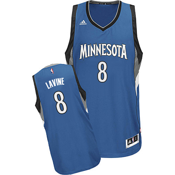 Vente Maillot du Zach Lavine, Minnesota Timberwolves [Bleu]