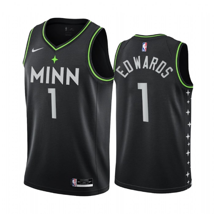 Vente Maillot du Anthony Edwards, Minnesota Timberwolves 2020/21 - City Edition