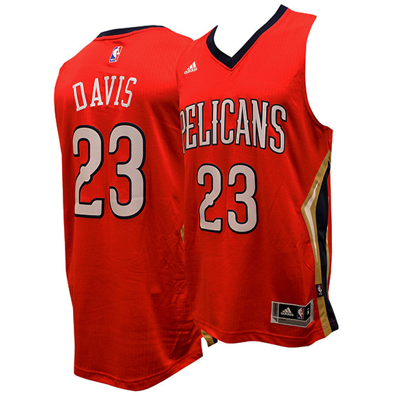 Vente Maillot du Anthony Davis, New Orleans Pelicans - Alternate