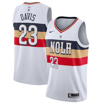 Vente Maillot du Anthony Davis, New Orleans Pelicans 2018/19 - Earned Edition