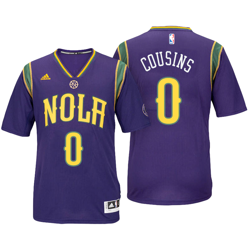 Vente Maillot du DeMarcus Cousins, New Orleans Hornets [Violet]