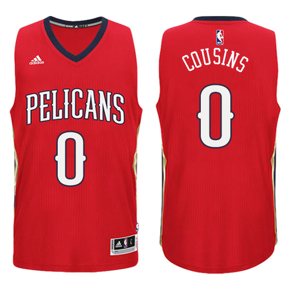 Vente Maillot du DeMarcus Cousins, New Orleans Hornets [Rouge]