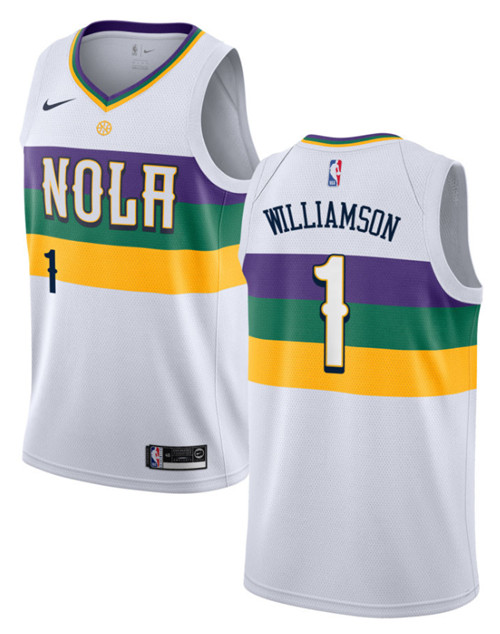 Vente Maillot du Zion Williamson, New Orleans Pelicans 2018/19 - City Edition